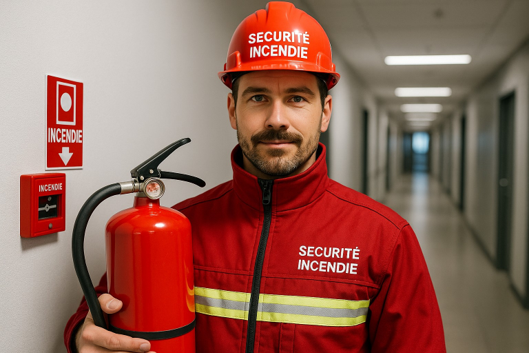 Formation sécurité incendie avec extincteur à B.F PAYS BASQUE