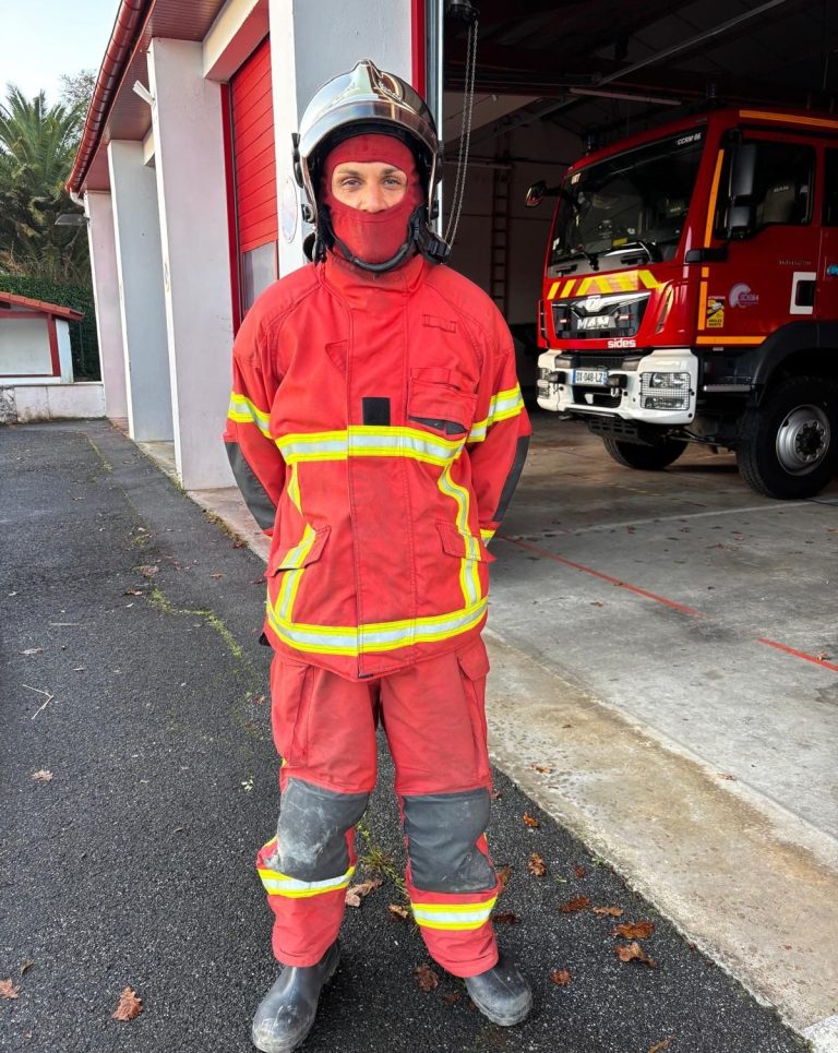 Bastien Jebabli, formateur sécurité incendie et sapeur-pompier volontaire