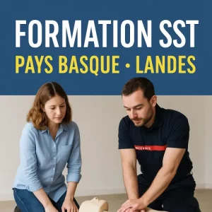 Formation SST Pays Basque Landes avec démonstration de réanimation cardio-pulmonaire