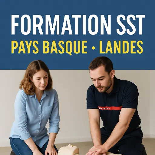 Formation SST Pays Basque Landes avec démonstration de réanimation cardio-pulmonaire